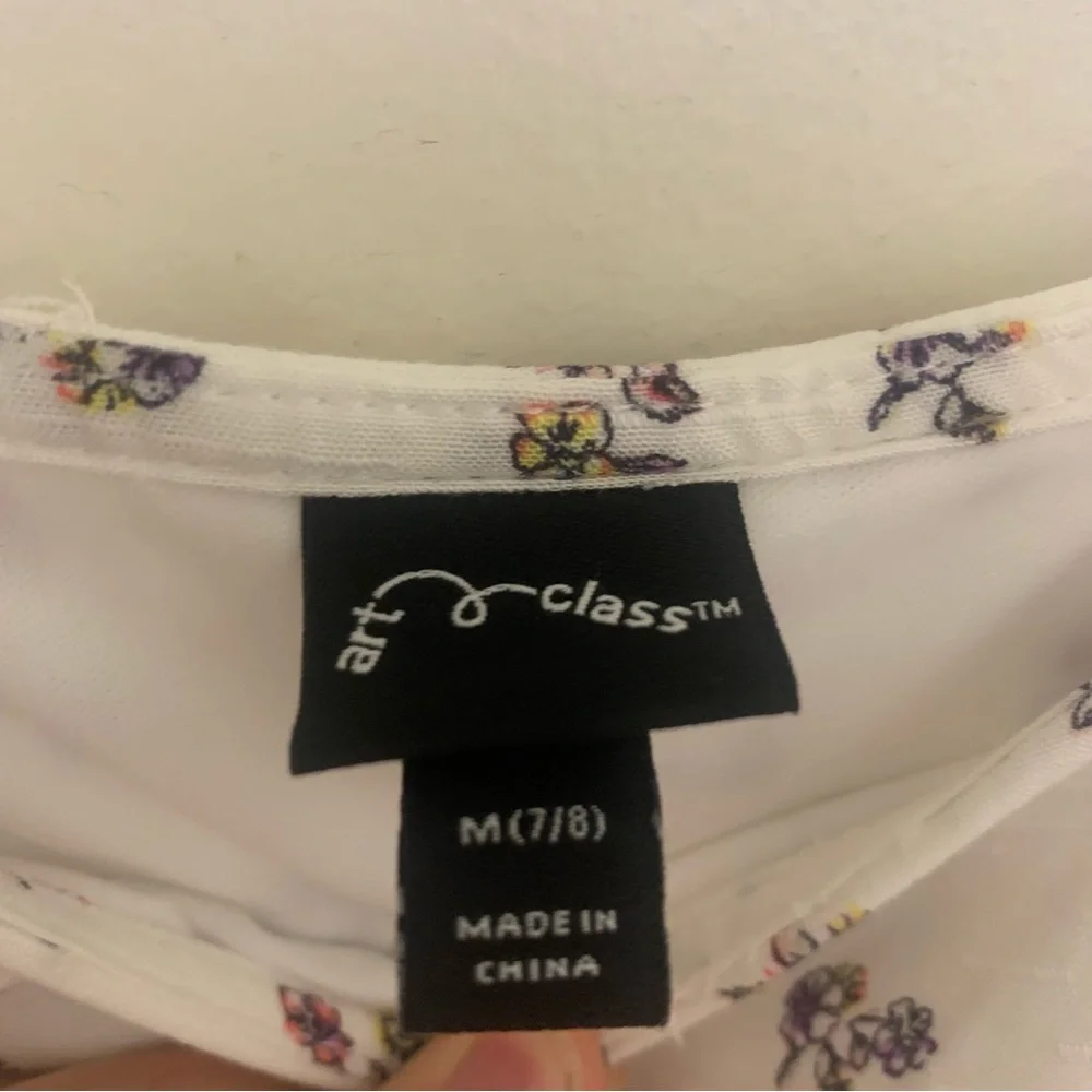Art Class Floral Print Dress